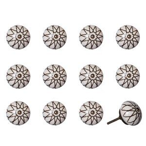 Knob-It Home Decor Classic Cabinet & Drawer Knobs | 12-Piece | K3741